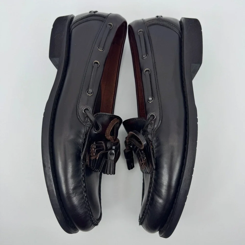 Rockport Comfort DMX Mens Brown Leather‎ Tassel Loafer Dress Shoes Size  11M